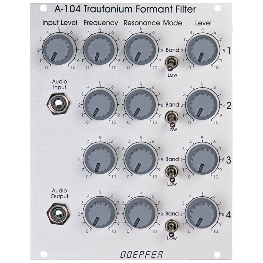 Doepfer A-104 Trautonium Formant Filter