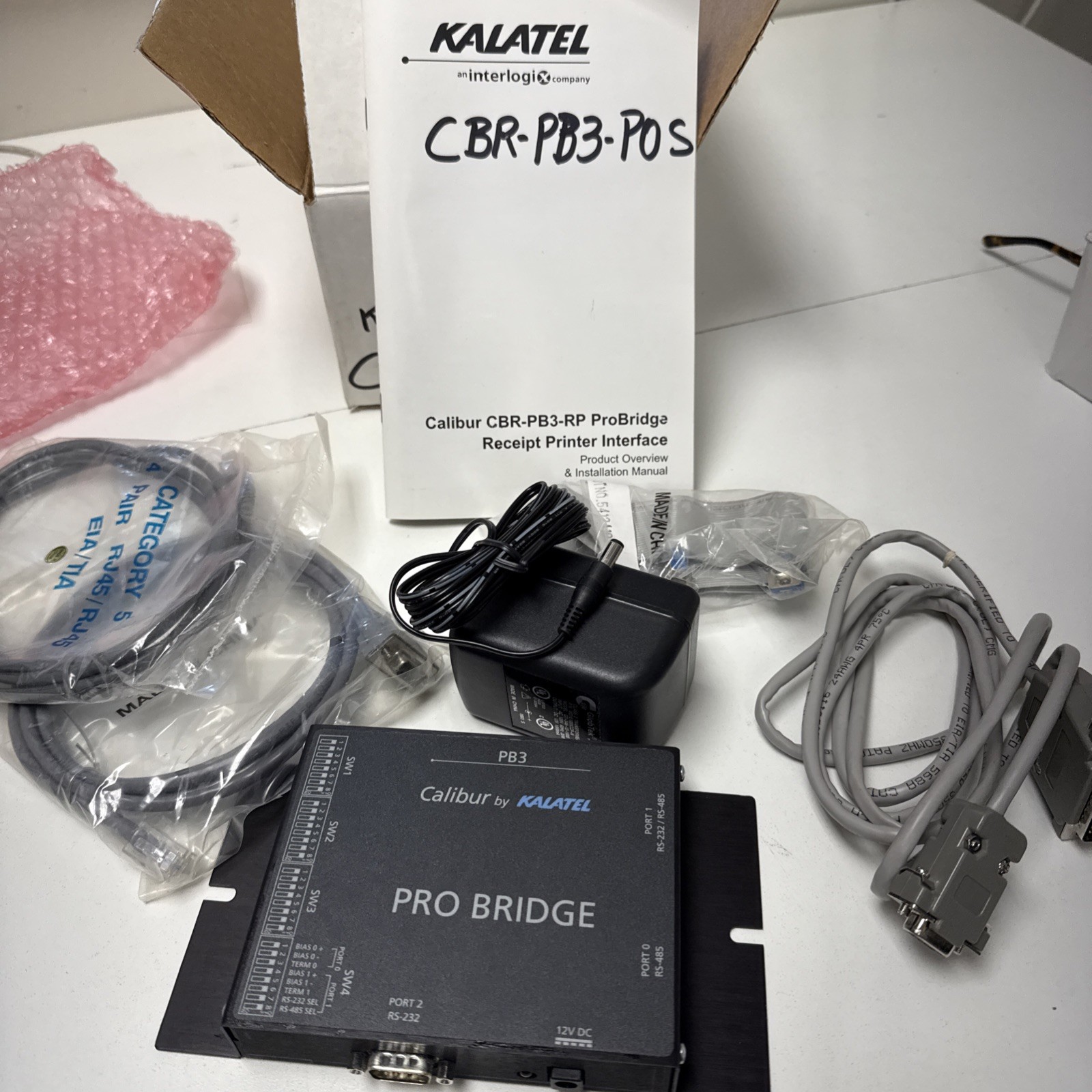 Kalatel GE Interlogix  ITI CBR-PB3-POS ProBridge Receipt printer interface