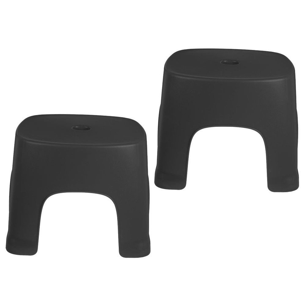 2 Pcs Step Stool for Adults Shower Small Stepping Bathroom Stools