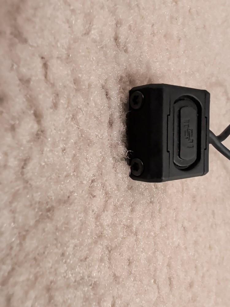 Unity Tactical Modbutton Dual Lead 7" USB-C/Crane, Black