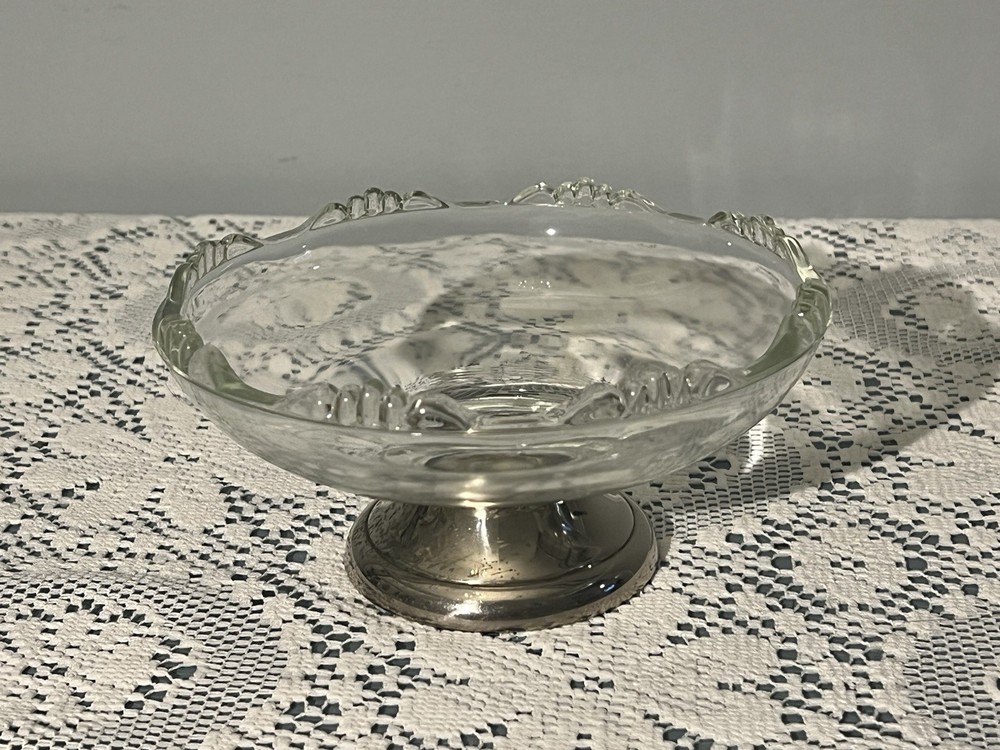 Lot of 3, Silver-plate Candy Dish / Bowls snacks treats, trinkets - D3