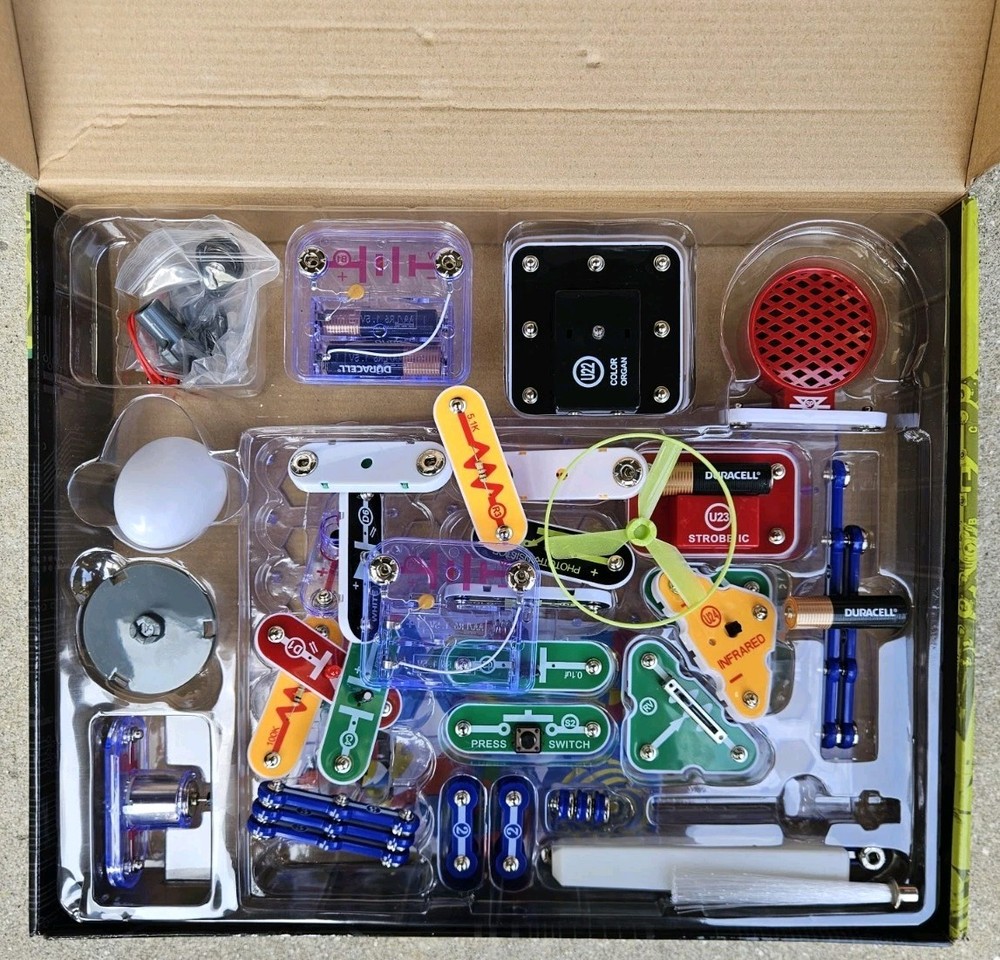 Elenco Snap Circuits Experiments Light STEM Electronics Project Pre-owned