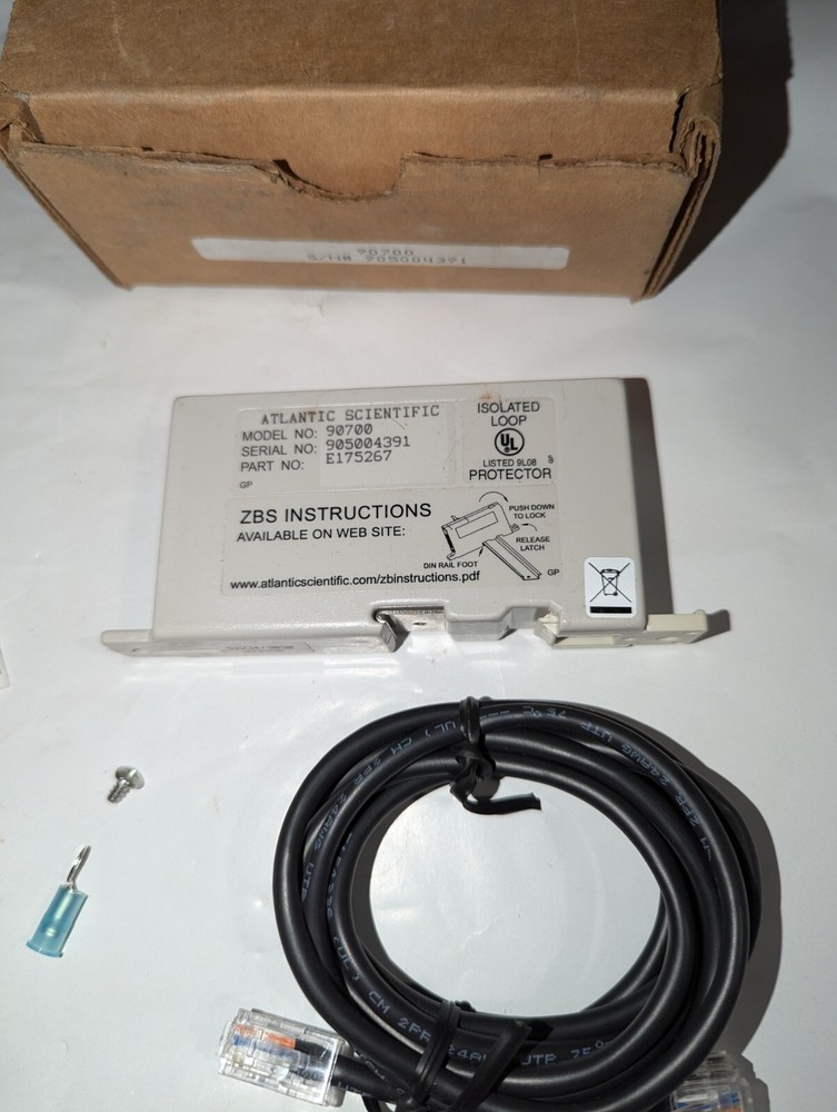NEW GENUINE ATLANTIC SCIENTIFIC 90700 T1 DATA SURGE PROTECTOR