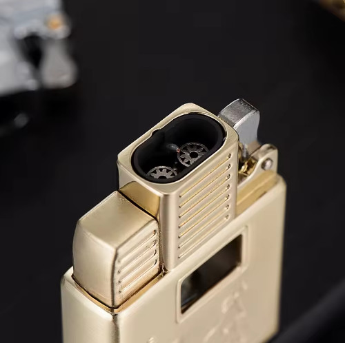 Zorro Double Torch Lighter Insert Adjustable Flame Butane Window BRAND NEW