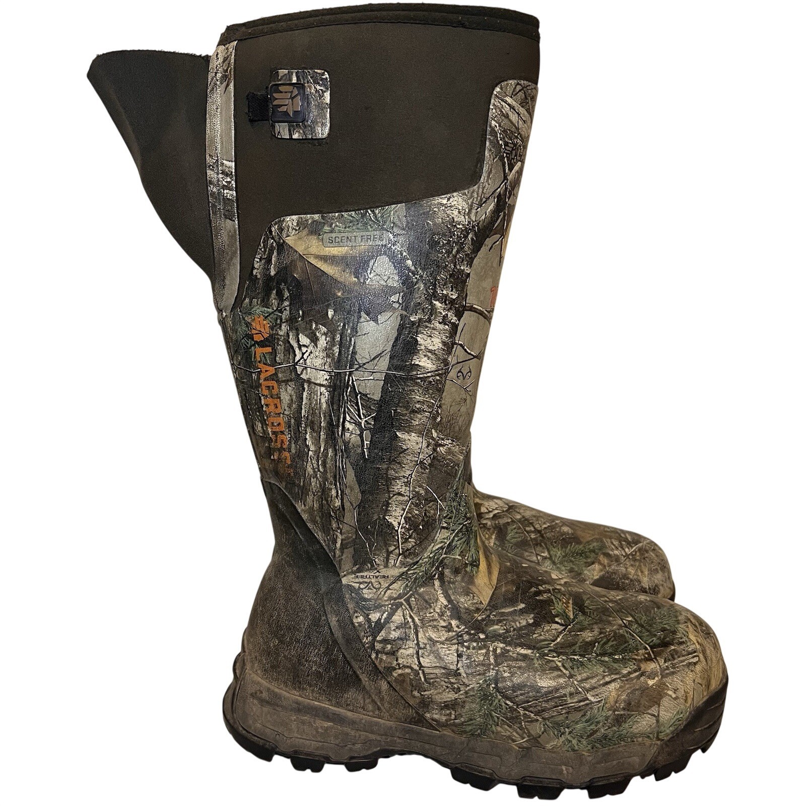 Lacrosse Men's Alphaburly PRO 18" Realtree Xtra 1600G Hunting Boots Size 9 READ