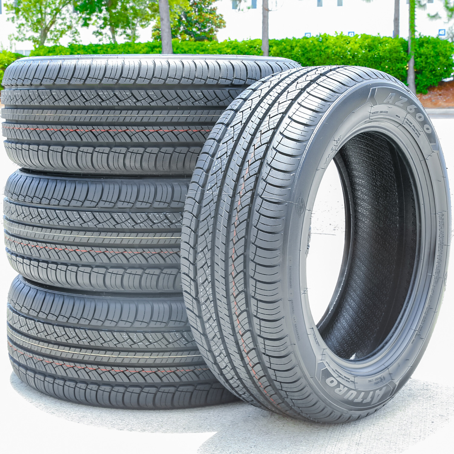 4 Tires Atturo AZ600 225/55R19 99V AS A/S All Season
