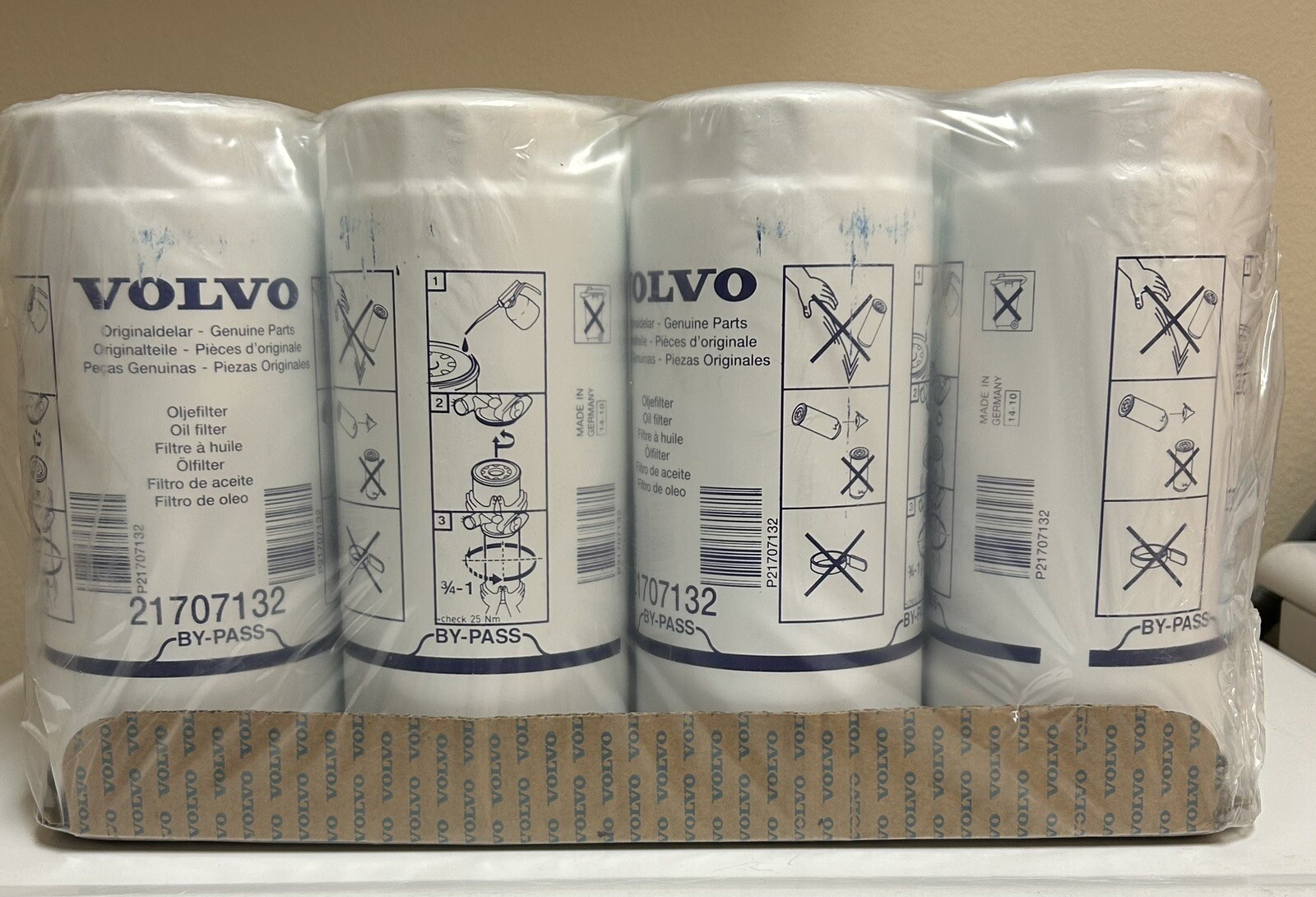 OIL CHANGE KIT FOR VOLVO MACK 21707132 Oil Filter New Set Of 8 US NEW