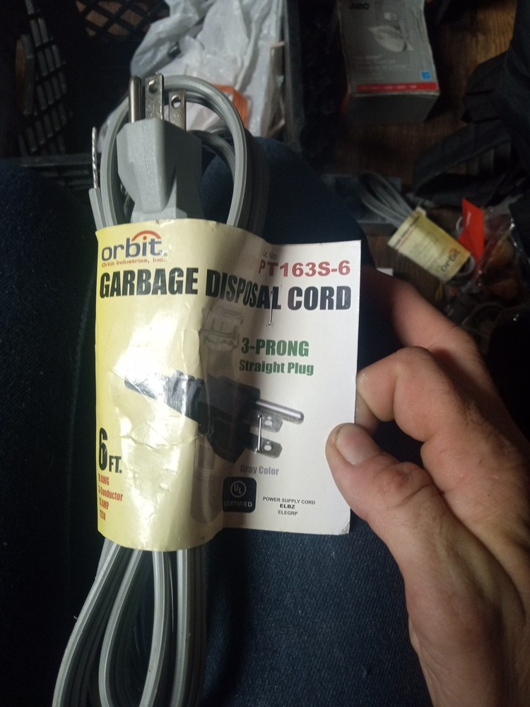 Orbit Garbage Disposal Cord