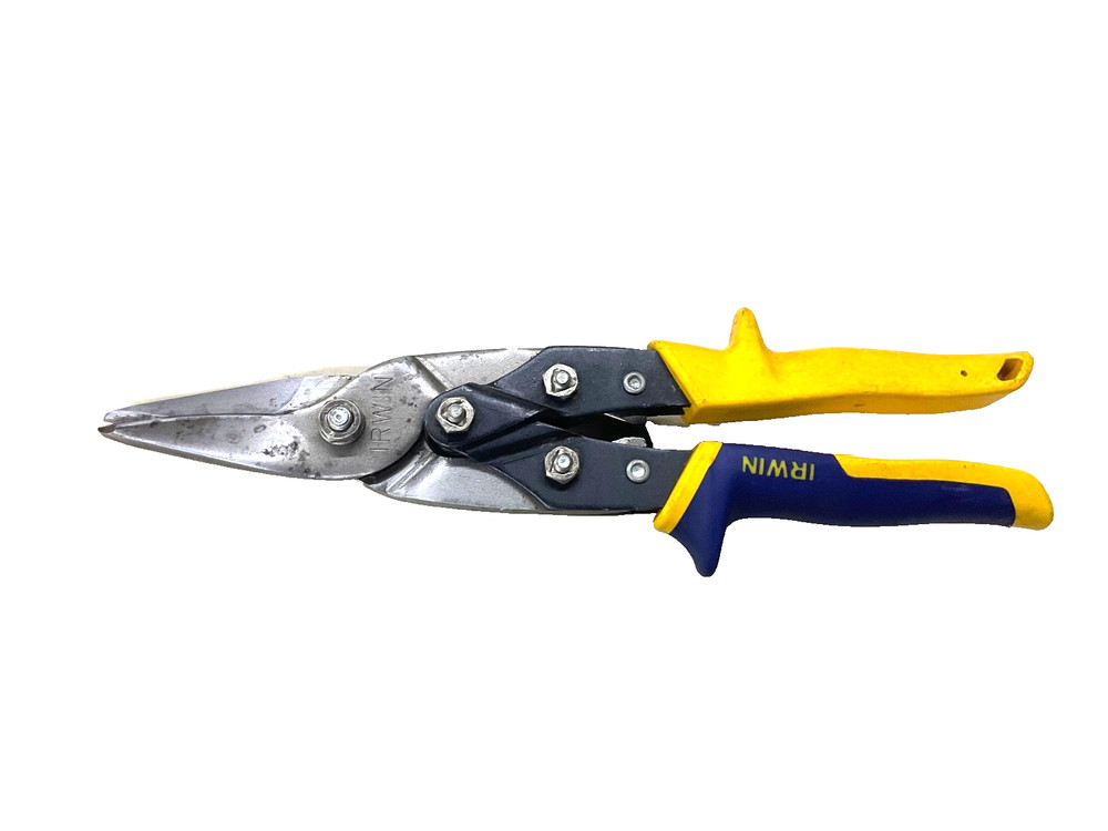 IRWIN TOOLS 10” STRAIGHT CUT UTILITY TIN SNIPS