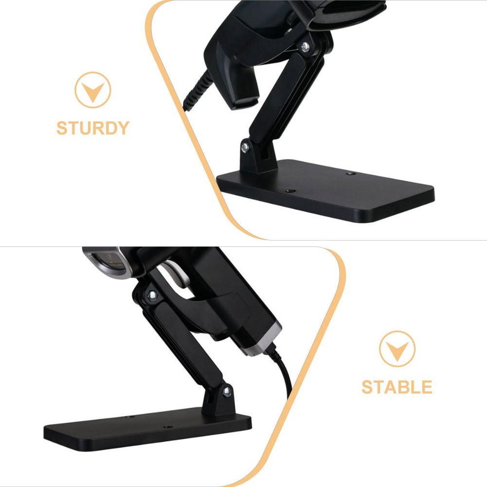 Barcode Scanners Stand Scanning Bracket Desktop Hair Dryer Handheld Reader