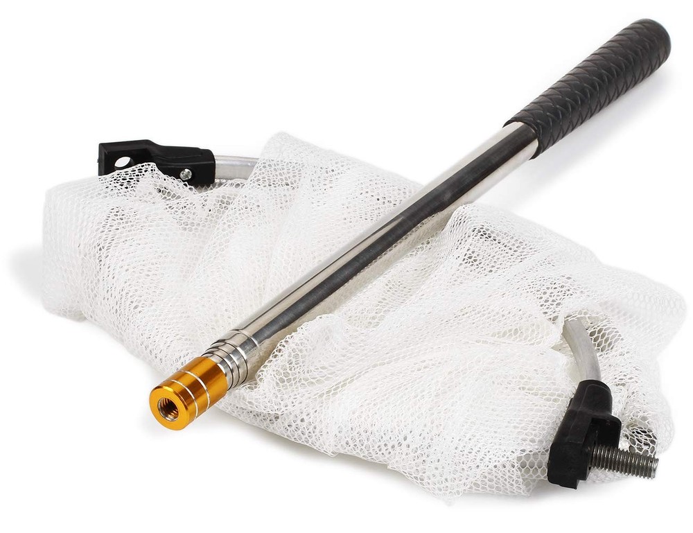 RESTCLOUD Insect and Butterfly Net with 12" Ring, 59" Handle, Multicolor