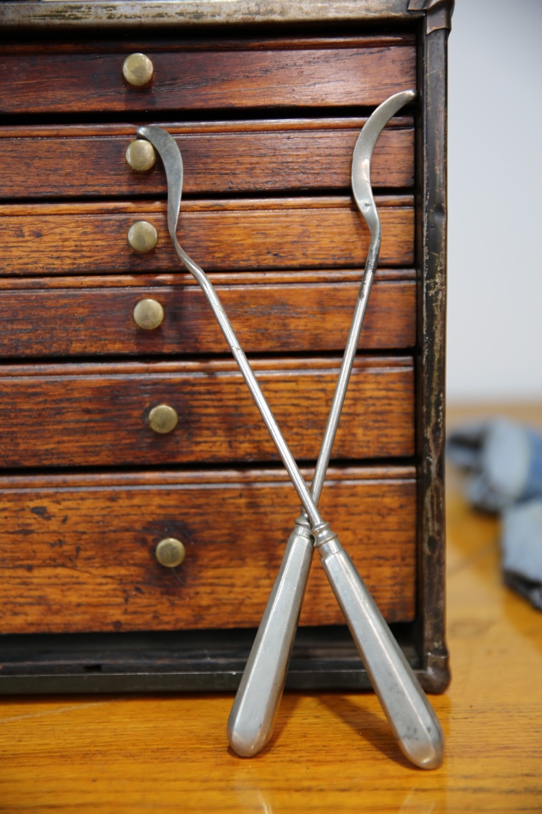 Antique Surgical Medical Tool embalming Undertaker Scalpel Oddity Germany VTG