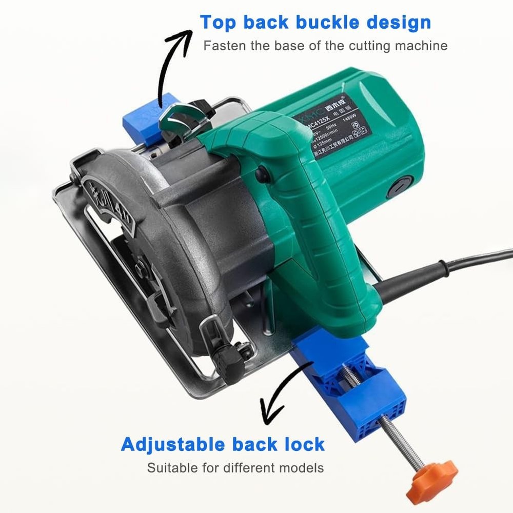 Adjustable Cutting Machine Base Guide for Electric Circular Saw Precision Tasks