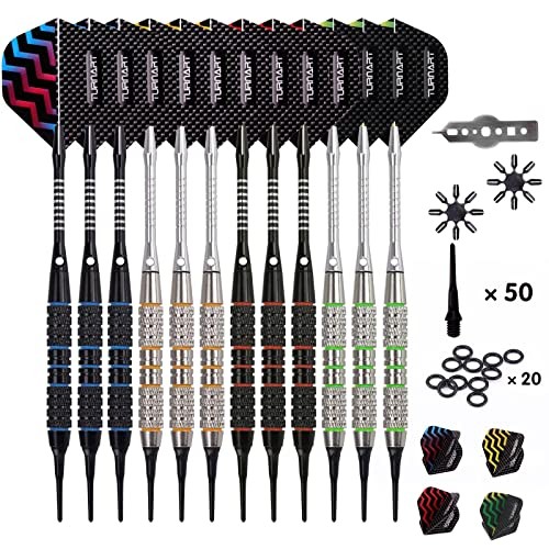 Darts Plastic Tip - Professional Soft Tip Darts Set for Electronic New