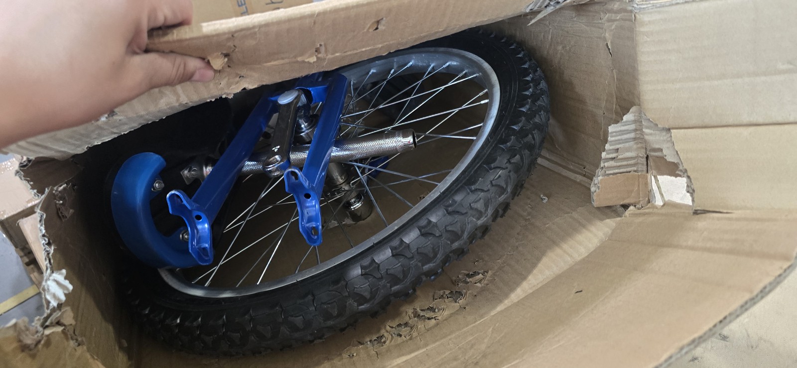 USED 20 Inch Wheel Outdoor Unicycle with Steel Frame,Leakproof Tire,Adjustable H