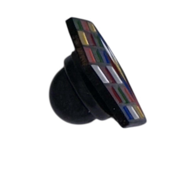 Rubiks Cube Enamel Lapel Pin