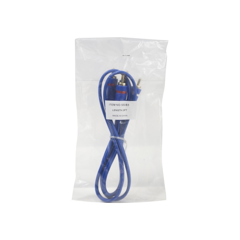 Stinger SSIB3 3ft Rca Blue Stinger Select