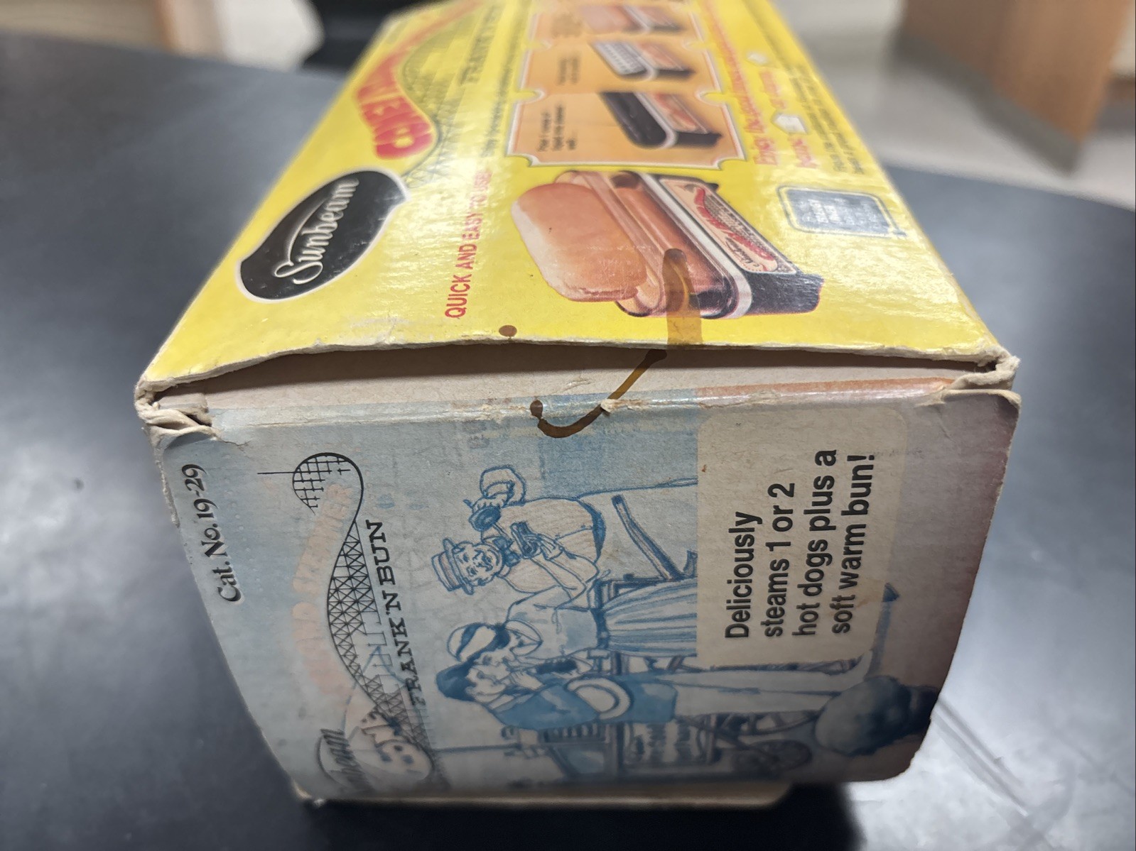 Vintage 1970s Sunbeam Coney Island Frank‘N Bun Hot Dog Steamer - Working