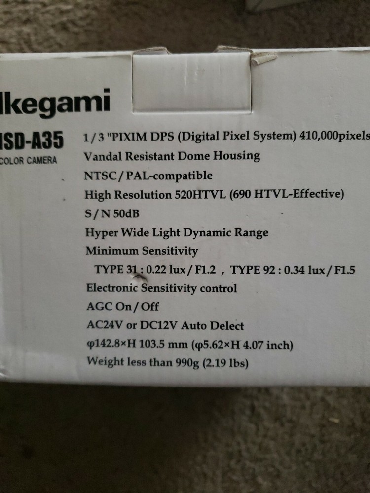 Ikegami Camera ISD-A35