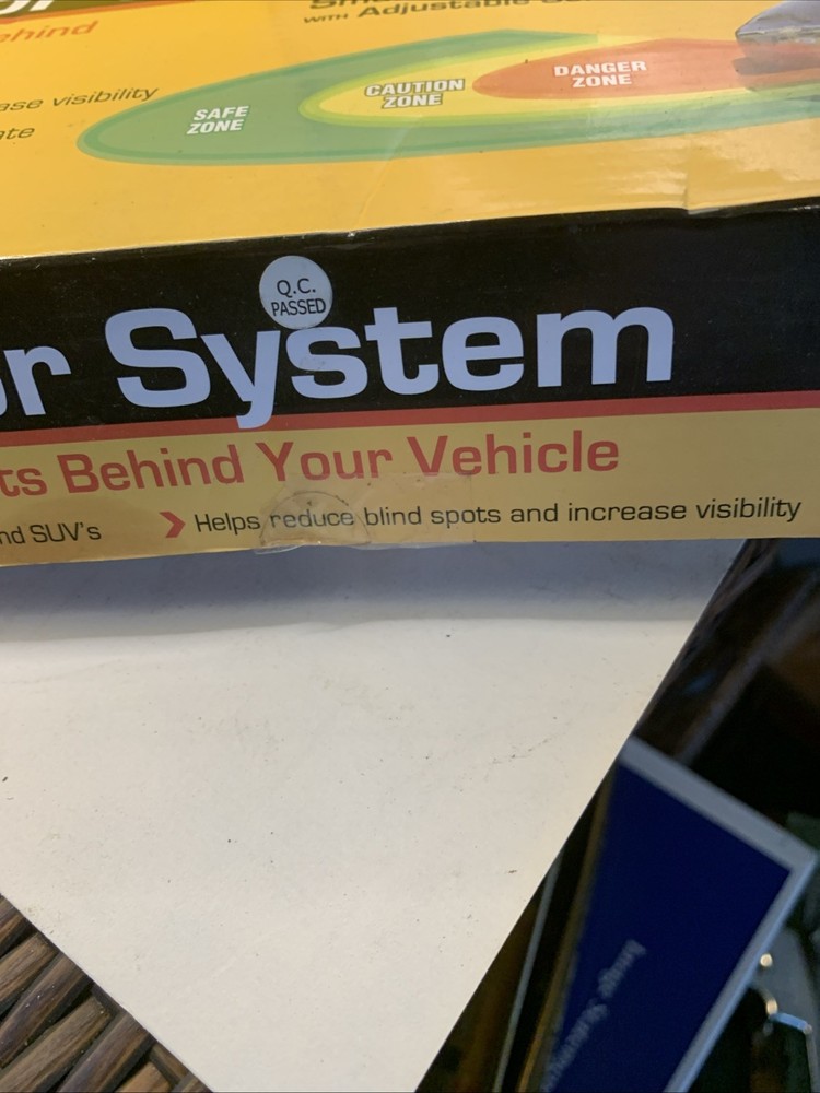 Backup Sensor Systems Detects Behind You. Important Regular $89.95