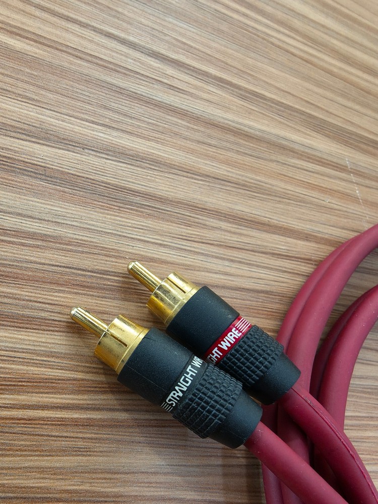 Straight Wire Concerto RCA interconnect cable 1m superb condition