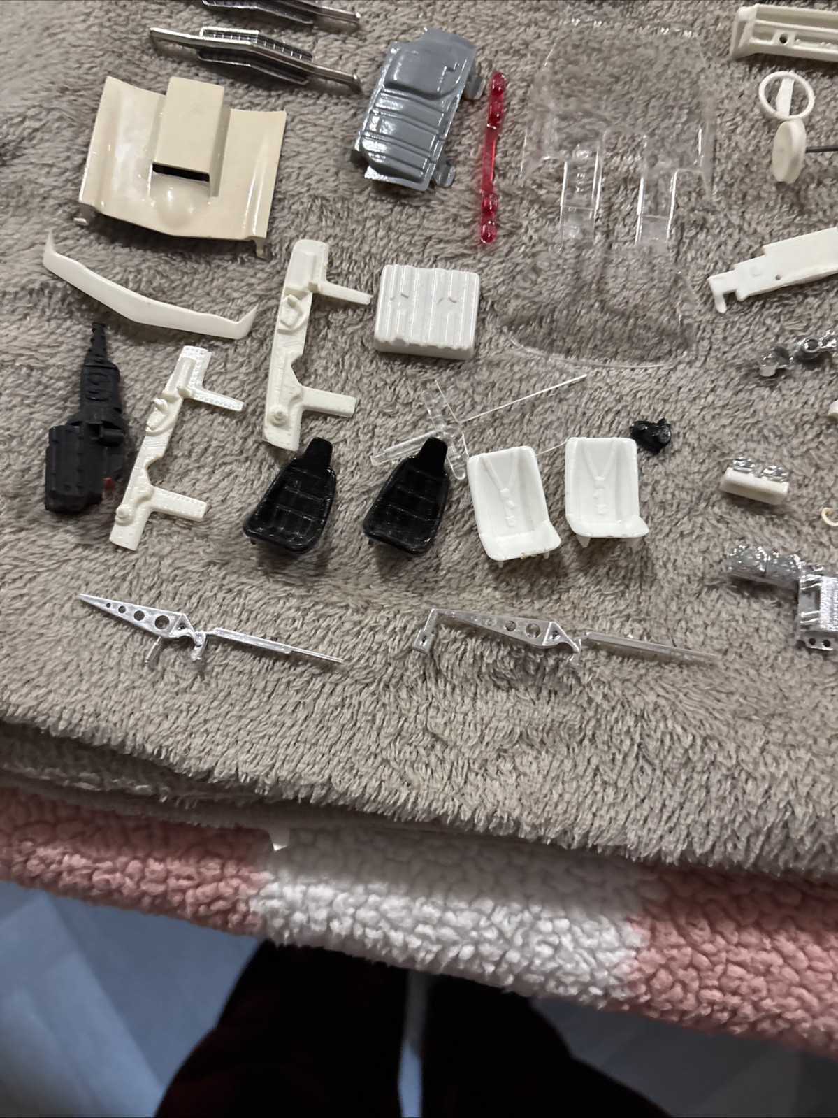 vintage 1973 issue MPC 1/25 Bill "Grumpy's Toy" Jenkins Pro Stock Vega Parts