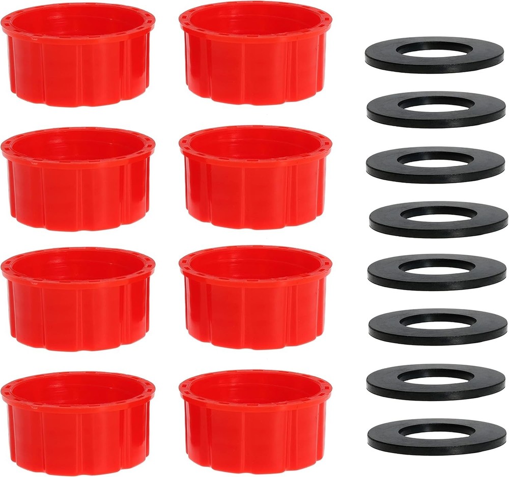 Gas Can Coarse Thread Caps Gas Can Cap Coarse Thread Solid Base,8 Pack