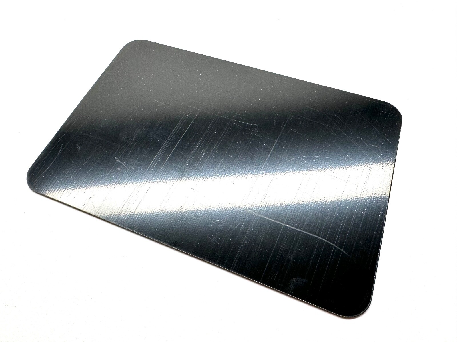 Rowmark High Impact Acrylic Plastic Sheet/Blank/Cut-Off 1/16" 1.5mm GLOSS BLACK