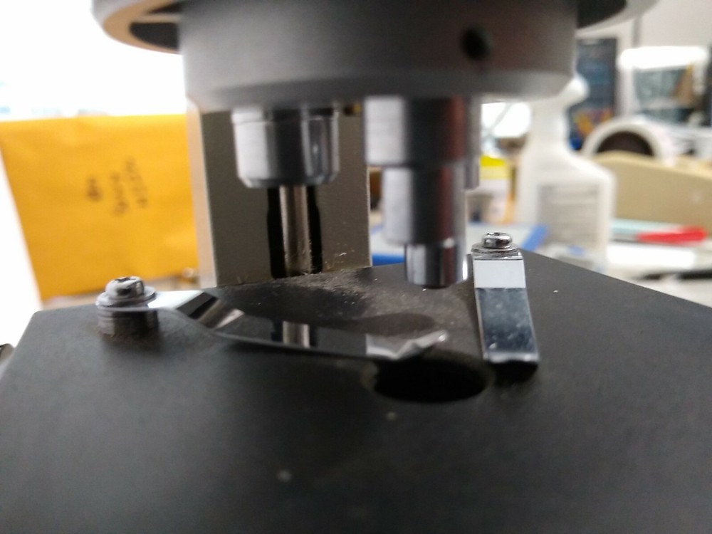 MEIJI TECHNO MICROSCOPE ILLUMINATED TESTED NICE!