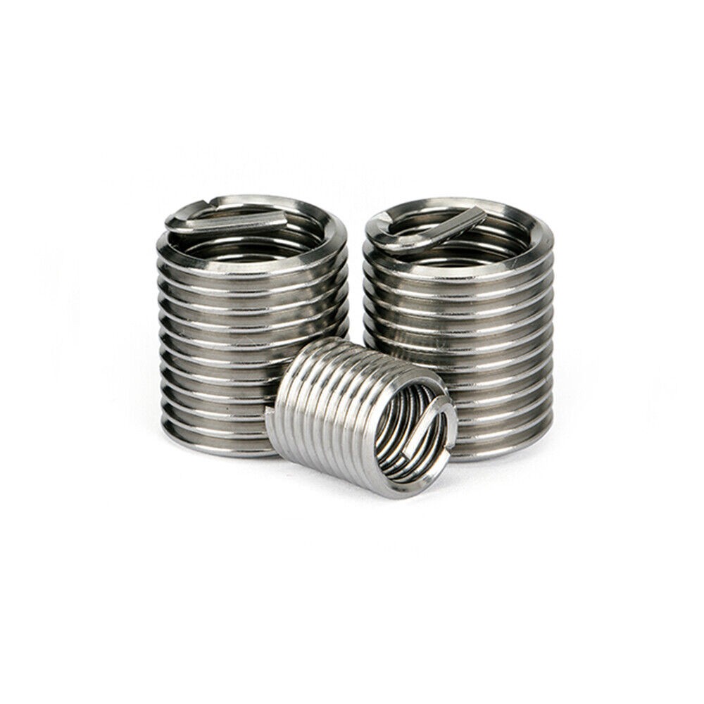 50pcs M4 x 0.7 x 1D Thread Insert 304SS Wire Insert Thread Repair