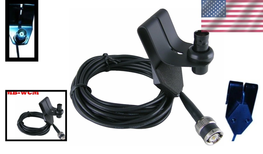 Vehicle Antenna Bracket with 10ft Cable