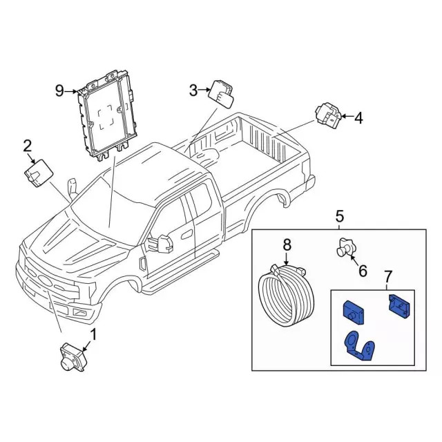 Genuine Ford Inner Bracket ML3Z-19H421-E