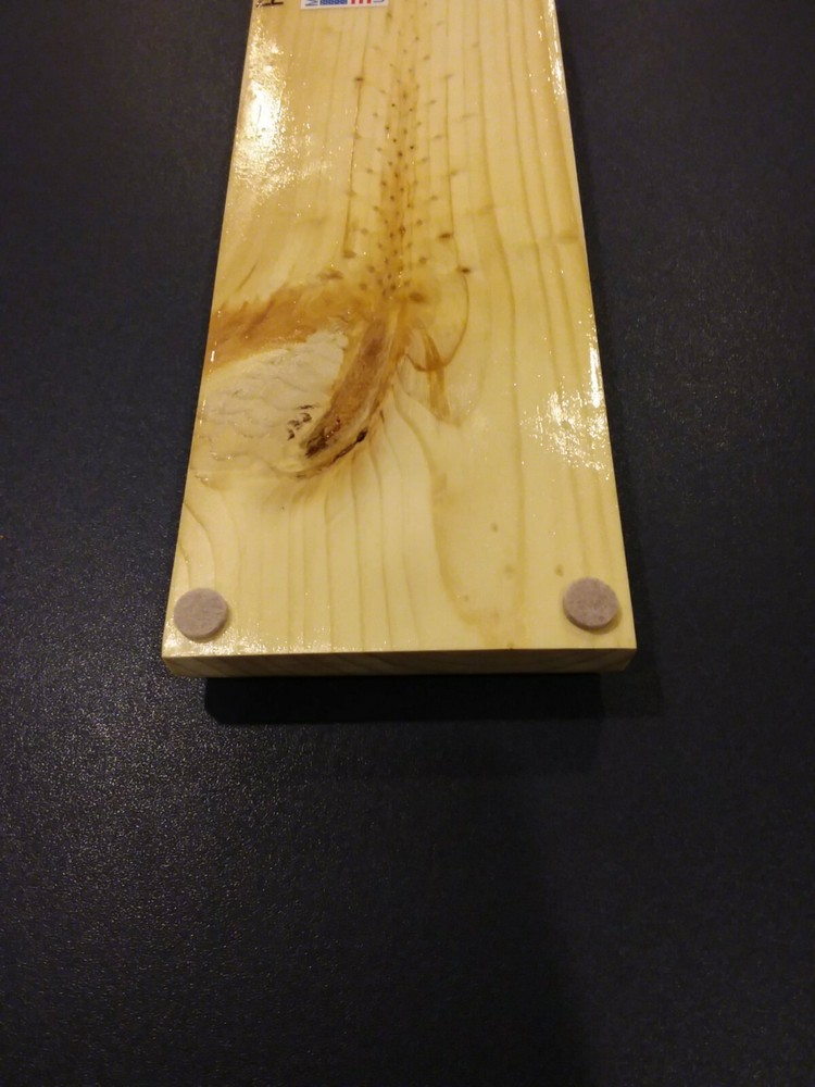 KNIFE DISPLAY STAND, SOLID NORTHERN WHITE PINE.