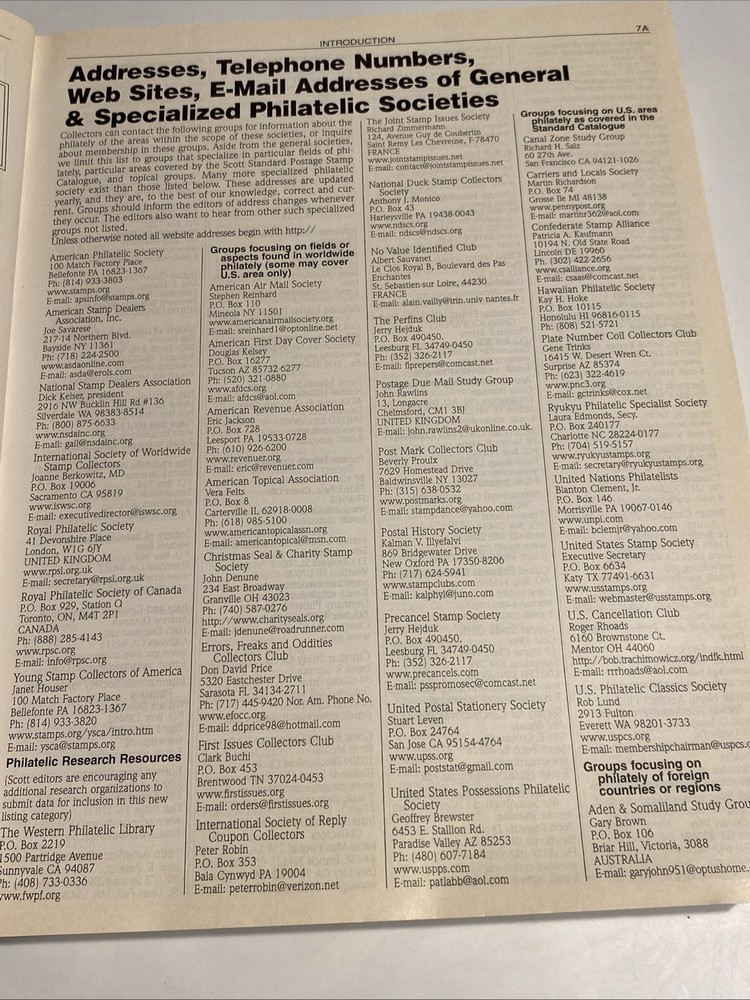 Scott Catalogue 2012 Vol 2 C-F Barely Used