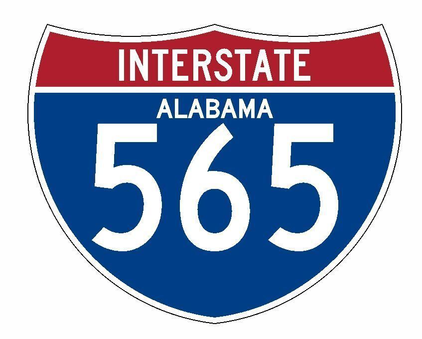 Interstate 565 Sticker Decal