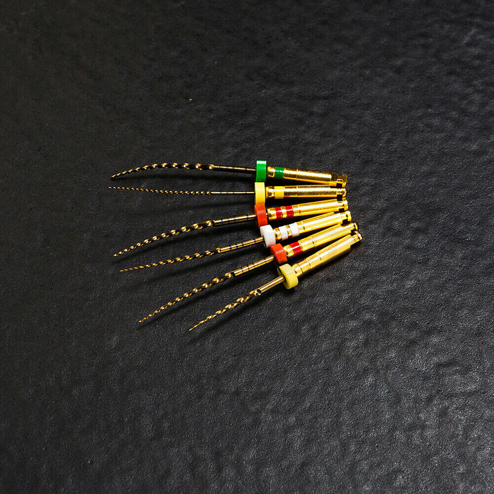 10Pk Dental Endo Rotary Files X3 Pro Gold endodontic engine NITI File 21/25/31MM