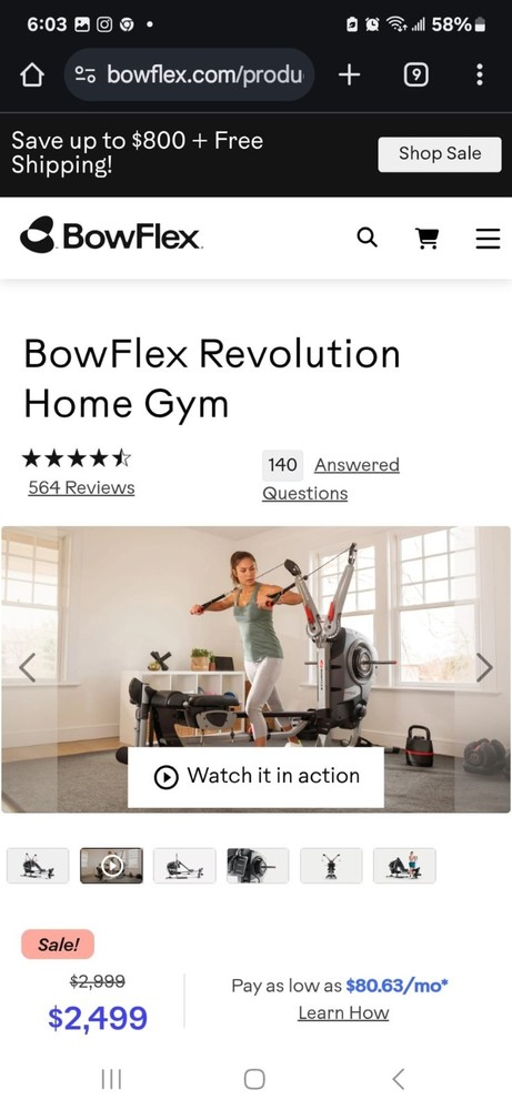 Bowflex Revolution Home Gym