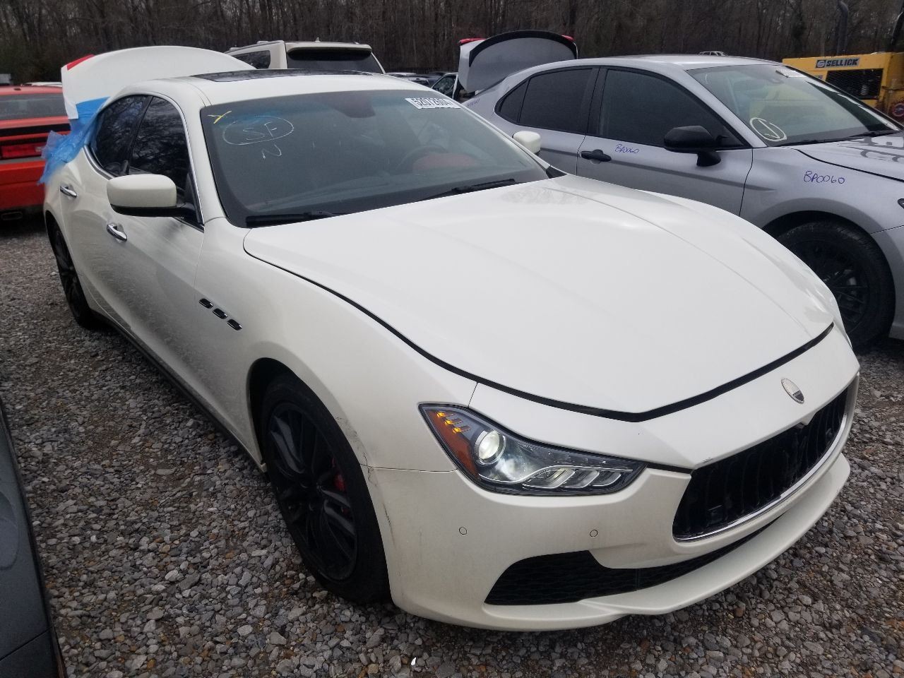 14 2014 MASERATI GHIBLI SQ4 SRS CONTROL MODULE 670007061
