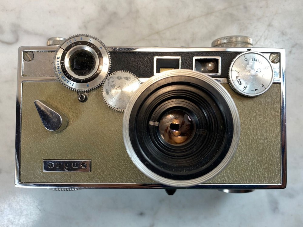 ARGUS C3 Camera + Leather Case. Matchmatic BRICK Harry Potter