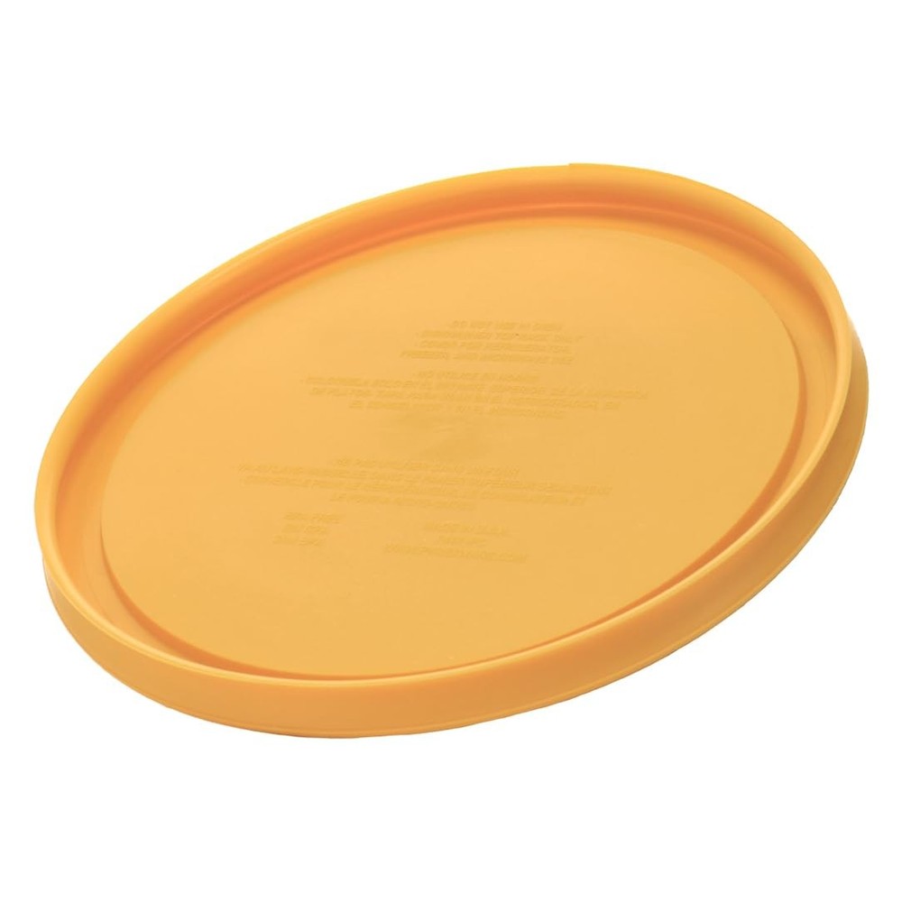 Pyrex 7401-PC 3-Cup Lemon Drop Yellow Lid Food Storage Replacement
