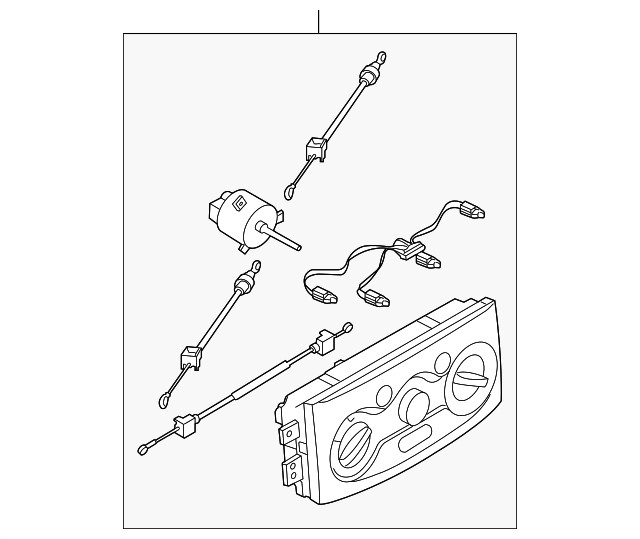 Genuine GM Dash Control Unit 96539551