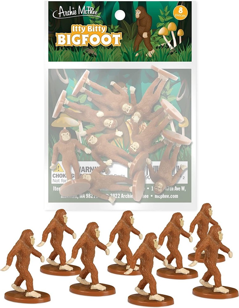 ITTY BITTY BIGFOOT - 8 Piece Assortment Bag