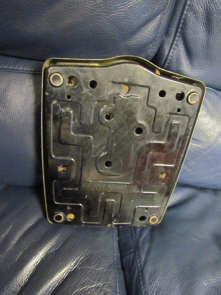 Vintage Detecto Bathroom Scale Black & Chrome