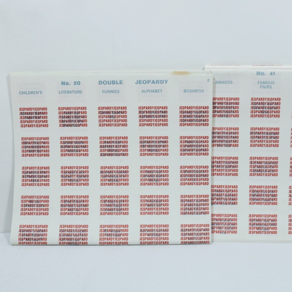 1964 Game Jeopardy!