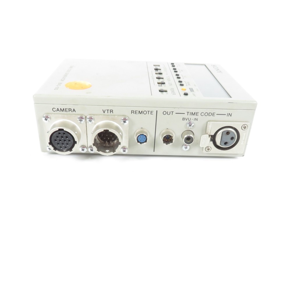 Sony BVG-100 Portable Time Code Generator Professional Broadcast SMPTE EBU