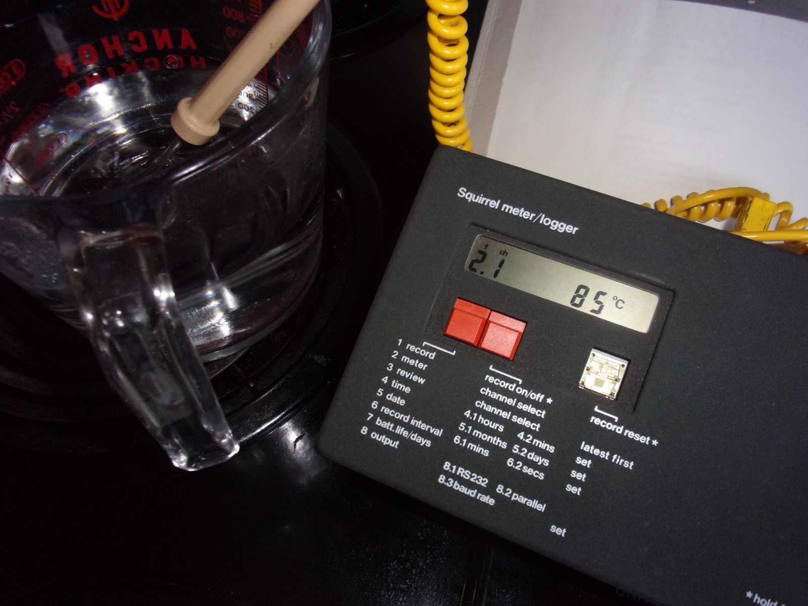 Grant SQ-4K Data Logger 12-BIt Squirrel Meter 0 to 250 C