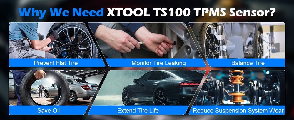 XTOOL TP150 TPMS Programming Tool Kit Universal TPMS Relearn/Reset/Activate