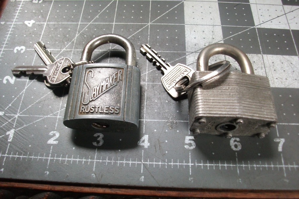 2-Utility Locks w/ keys - Slaymaker-Master