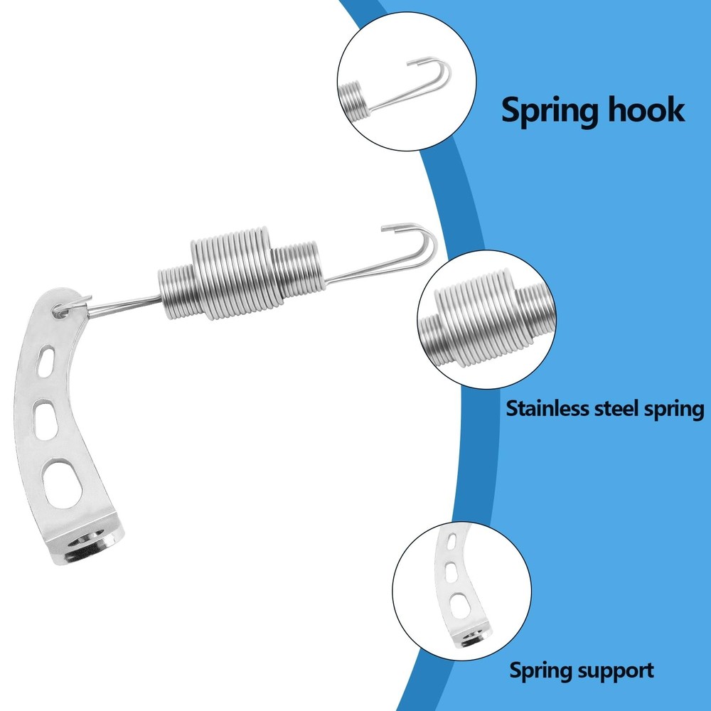 Carburetor Throttle Return Spring & Bracket Kit for 5-1/8 Carb Throttle Systems