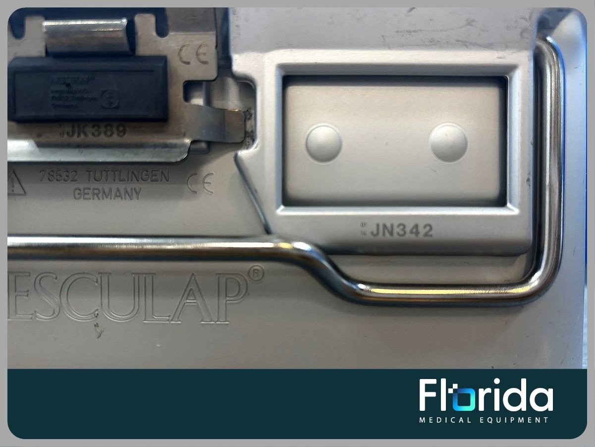 AESCULAP JN342/ JK389 STERILIZATION CASE SURGICAL MEDICAL WITH INSERT**